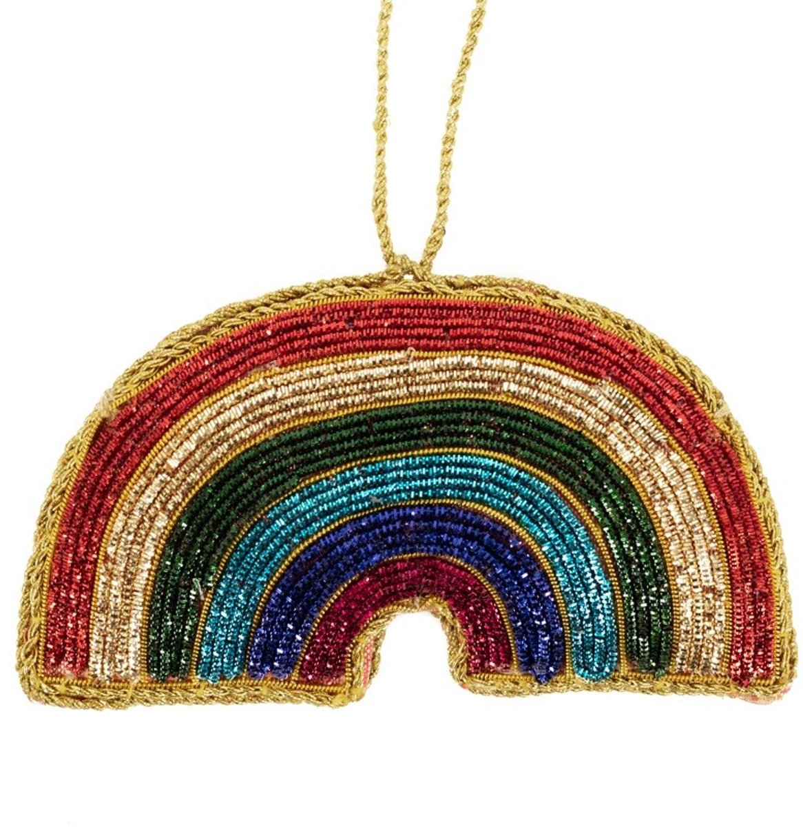 HomeBound by KY | Hanger met kralen regenboog | hanger met kralen | feestdecoratie